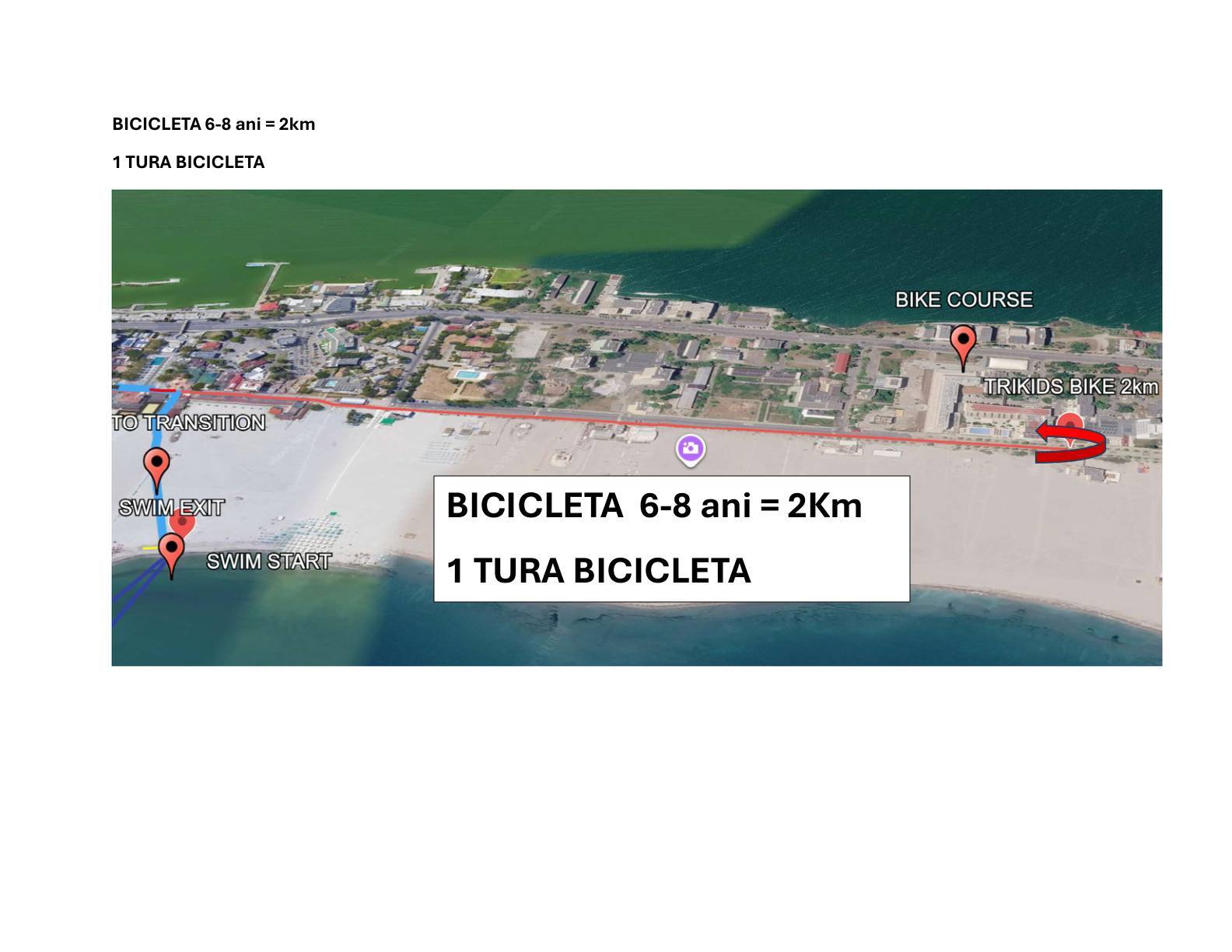 Harta Bicicletă 6–8 ani